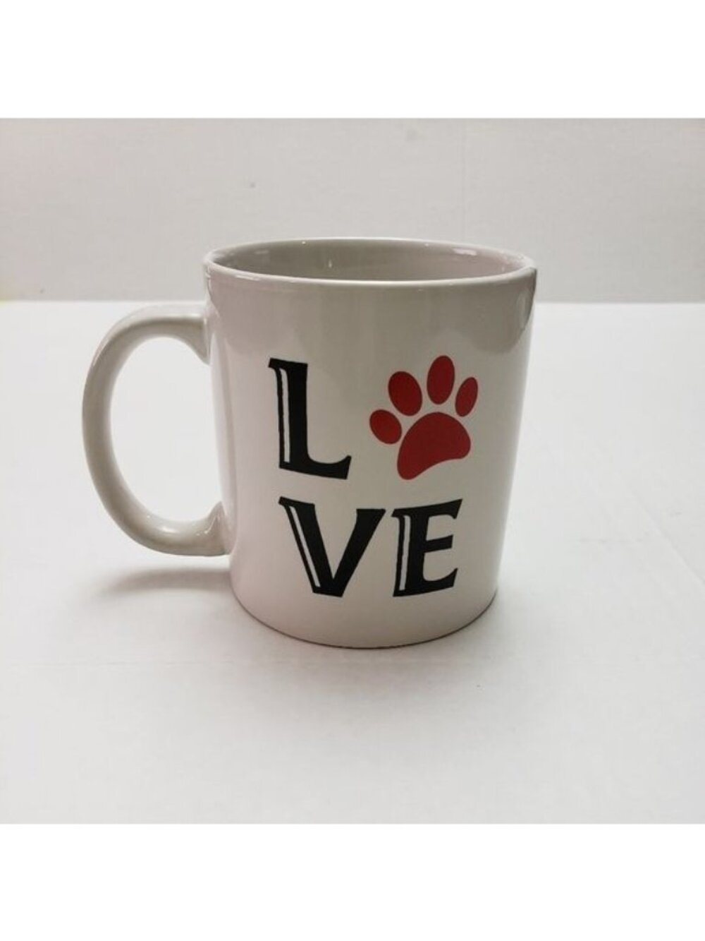 Royal Norfolk Love pet-themed stoneware 14oz coffee mug